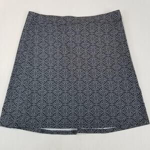 RipSkirt Hawaii Skirt Womens Large Black White Geometric Pattern Wrap Quick Dry